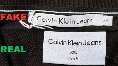 how to tell real calvin klein clothing fom fake|calvin klein jeans counterfeit.